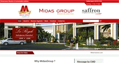 Desktop Screenshot of midasgroup.biz